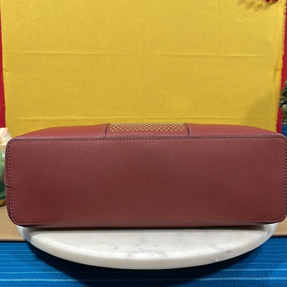 Authentic Micro Studded - Michael Kors Leather Jet Tote - Picture 12 of 13